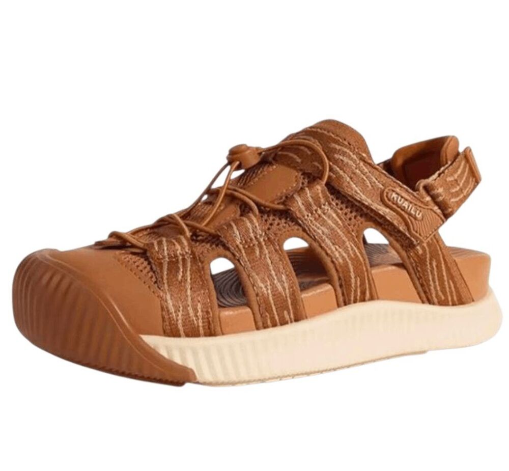 NWOB KUAILU Orthopedic Closed Toe Athletic Sandals Size 9